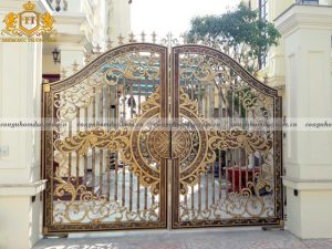 Cổng nhôm đúc được đúc bằng công nghệ đúc hút chân không