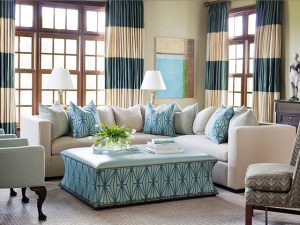 Sử dụng gam màu " mát" chủ đạo