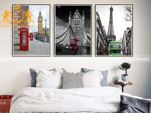 Ánh sáng ảnh hưởng quan trọng đến giá trị thẩm mỹ của tranh trang trí