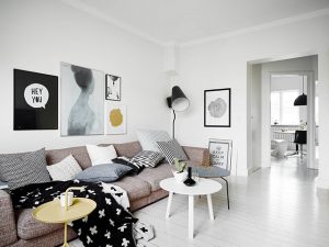 Trang trí nhà cấp 4 với tranh treo tường