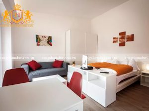 Không để trống các bức tường 