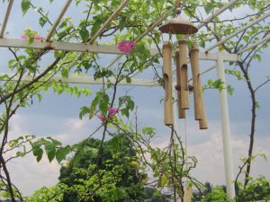 Chuông gió trang trí sân vườn
