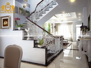 Kiêng kỵ cầu thang đặt ở trung tâm nhà