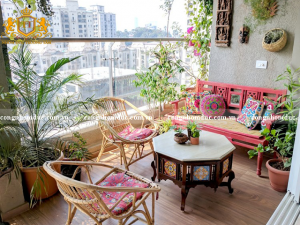 Hướng Đông và hướng Nam là 2 hướng thích hợp để đặt ban công