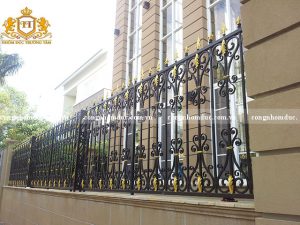 Vật liệu làm hàng rào đẹp bằng sắt