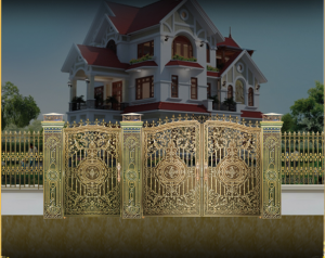 Cổng nhôm đúc CN-35