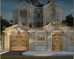 Cổng nhôm đúc CN-32