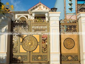 Cổng nhôm đúc CN-52